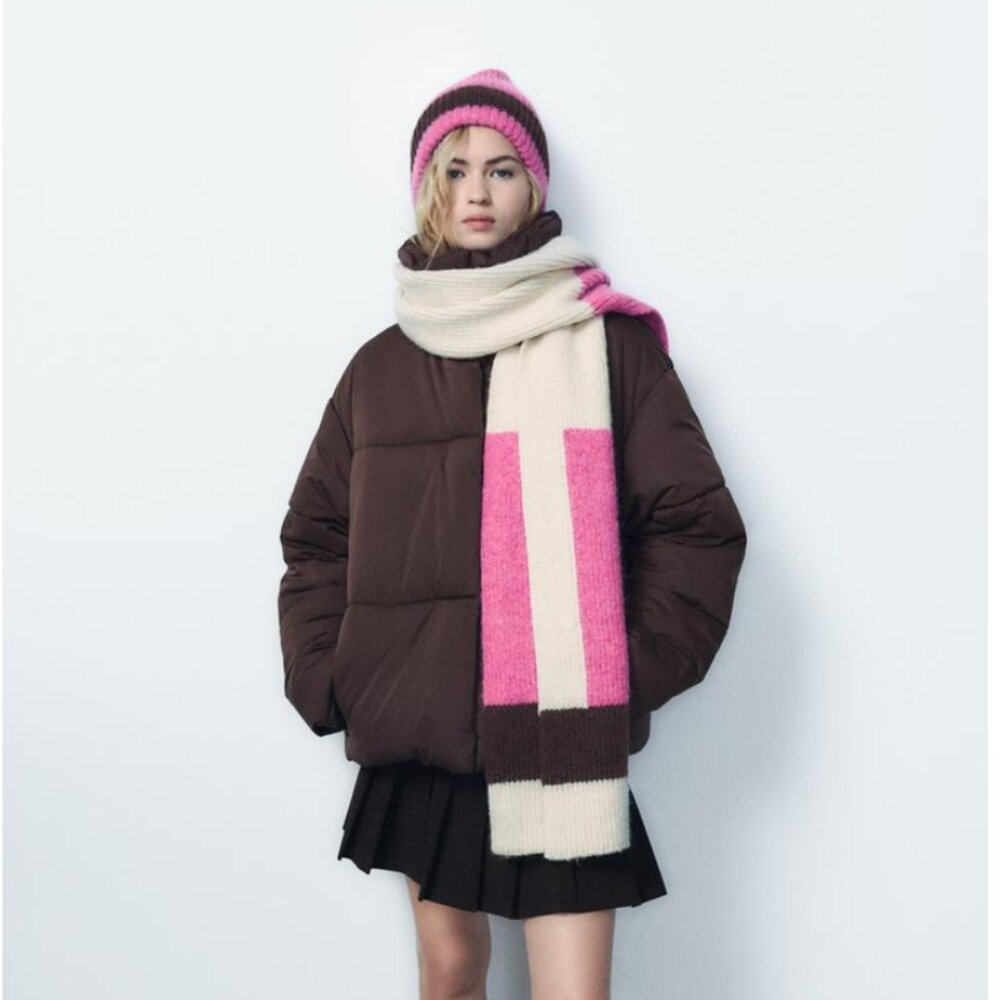 Zara Knit hat & scarf set